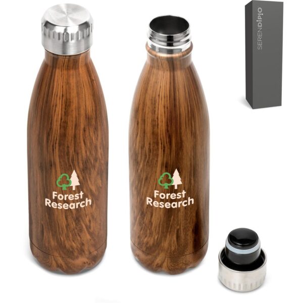 Serendipio Woodbury Stainless Steel Vacuum Water Bottle - 500ml - Image 7