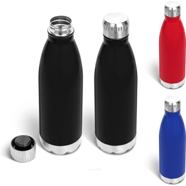 Omega Stainless Steel Water Bottle - 700ml - Image 2