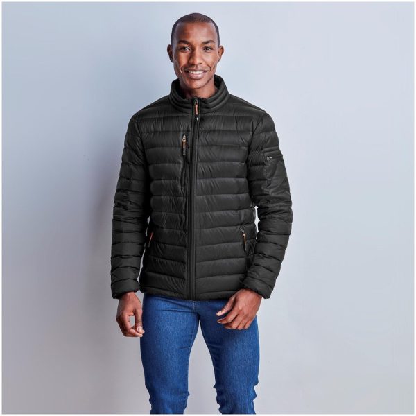 Mens Scotia Light Down Jacket - Black - Image 6