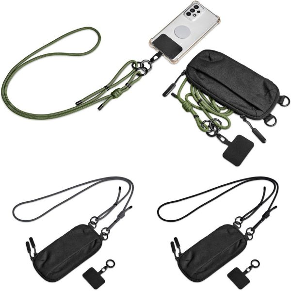 Altitude Glam Recycled PET Crossbody Bag & Phone Strap - Image 12