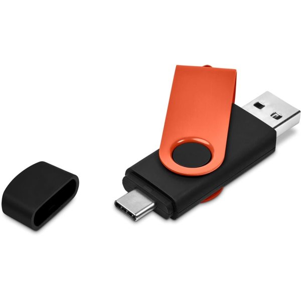 Shuffle Gyro Black Flash Drive – 8GB - Image 13
