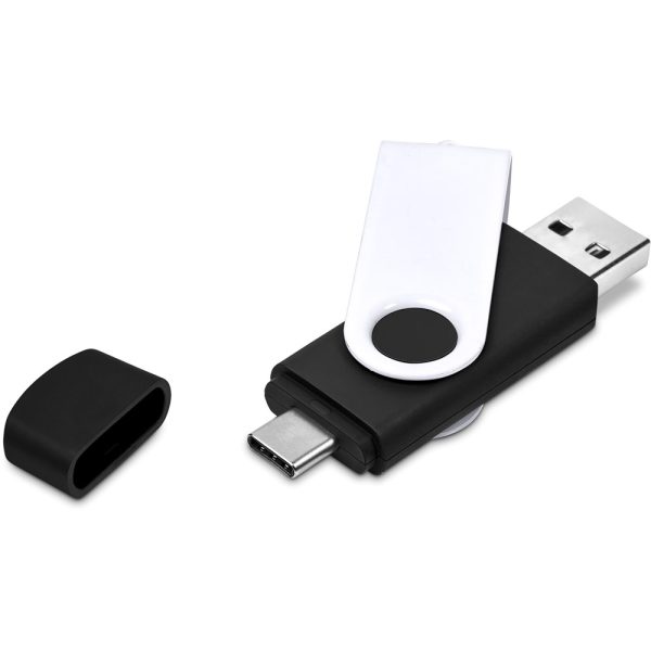 Shuffle Gyro Black Flash Drive – 8GB - Image 17