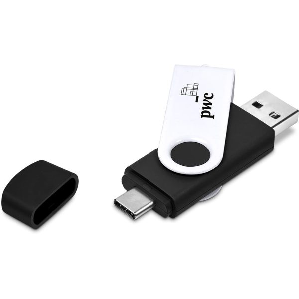 Shuffle Gyro Black Flash Drive – 8GB - Image 16