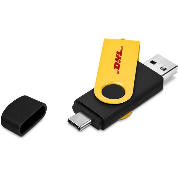 Shuffle Gyro Black Flash Drive – 8GB - Image 23