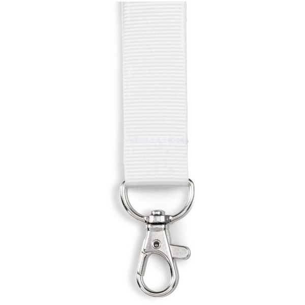 Snap Hook Clip Double-Sided Sublimation Satin Lanyard - Image 4