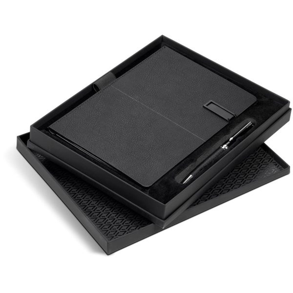 Alex Varga Corinthia Flash Drive Notebook & Pen Set - 32GB - Image 10