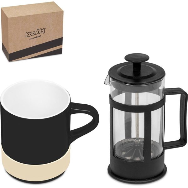 Kooshty Mixalot Black Koffee Set - Cream - Image 8
