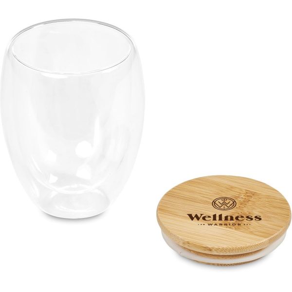 Okiyo Aibo Glass & Bamboo Coffee Set - Image 8