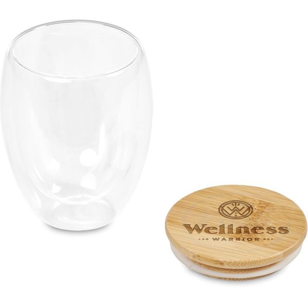 Okiyo Aibo Glass & Bamboo Coffee Set - Image 15