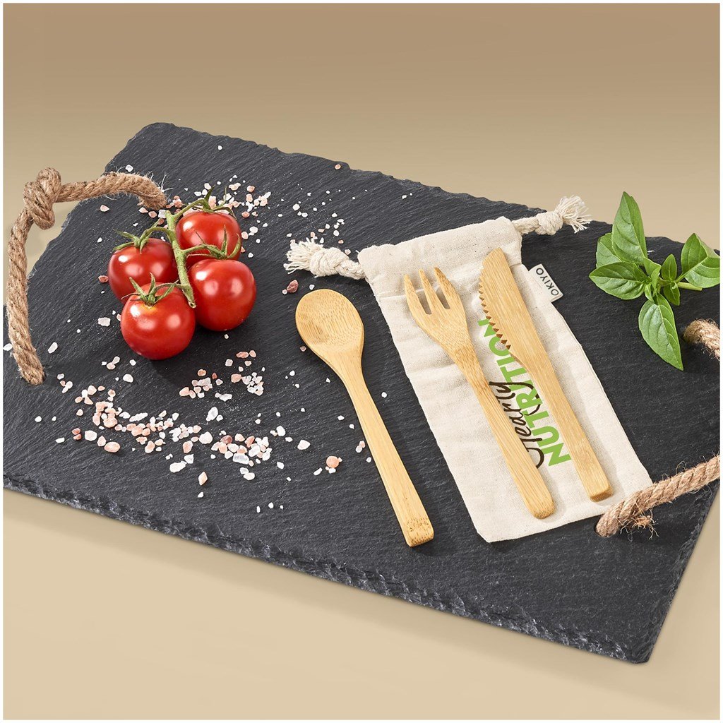 Okiyo Nakama Bamboo Cutlery Set - Image 9