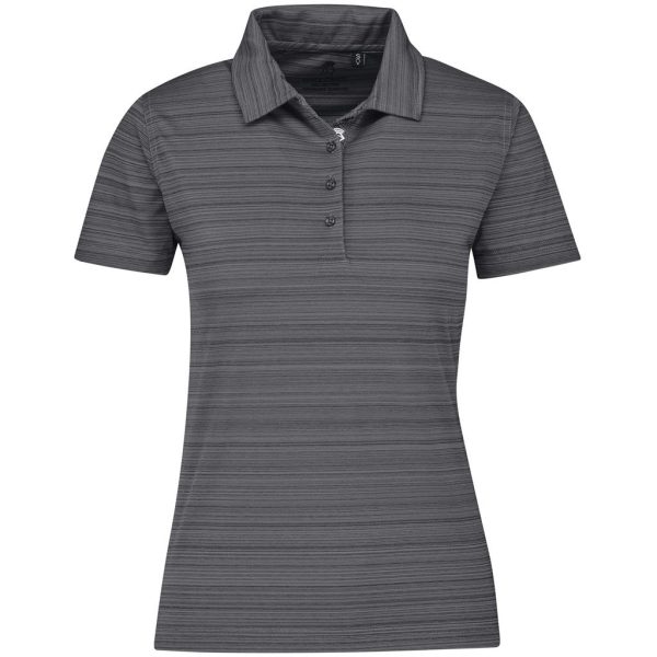 Ladies Astoria Golf Shirt - Grey - Image 3