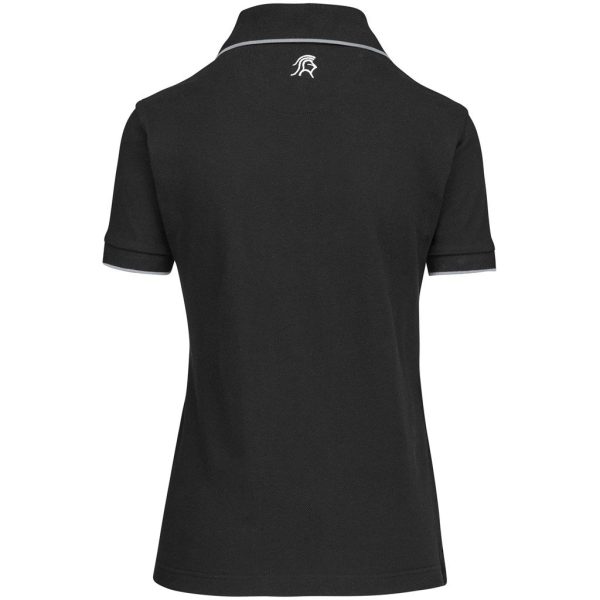 Ladies Wentworth Golf Shirt - Black - Image 3