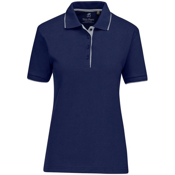 Ladies Wentworth Golf Shirt - Navy - Image 4