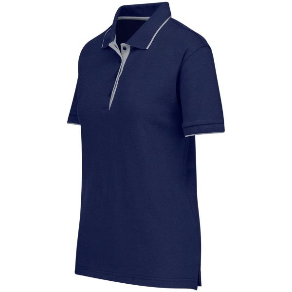 Ladies Wentworth Golf Shirt - Navy - Image 5