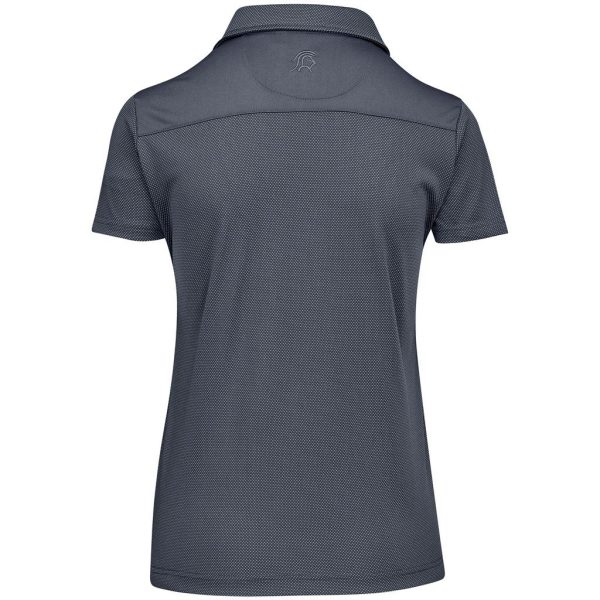 Ladies Sterling Ridge Golf Shirt - Grey - Image 5