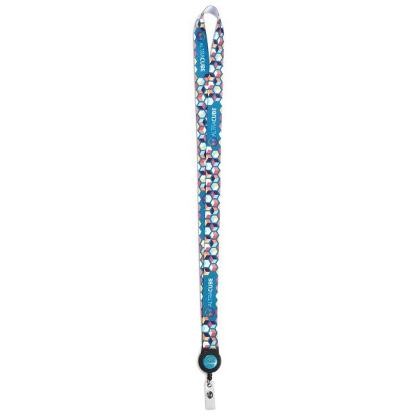 Altitude Badge Reel Single-Sided Satin Lanyard - Image 15