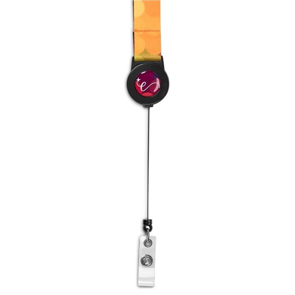 Altitude Badge Reel Double-Sided Satin Lanyard - Image 9