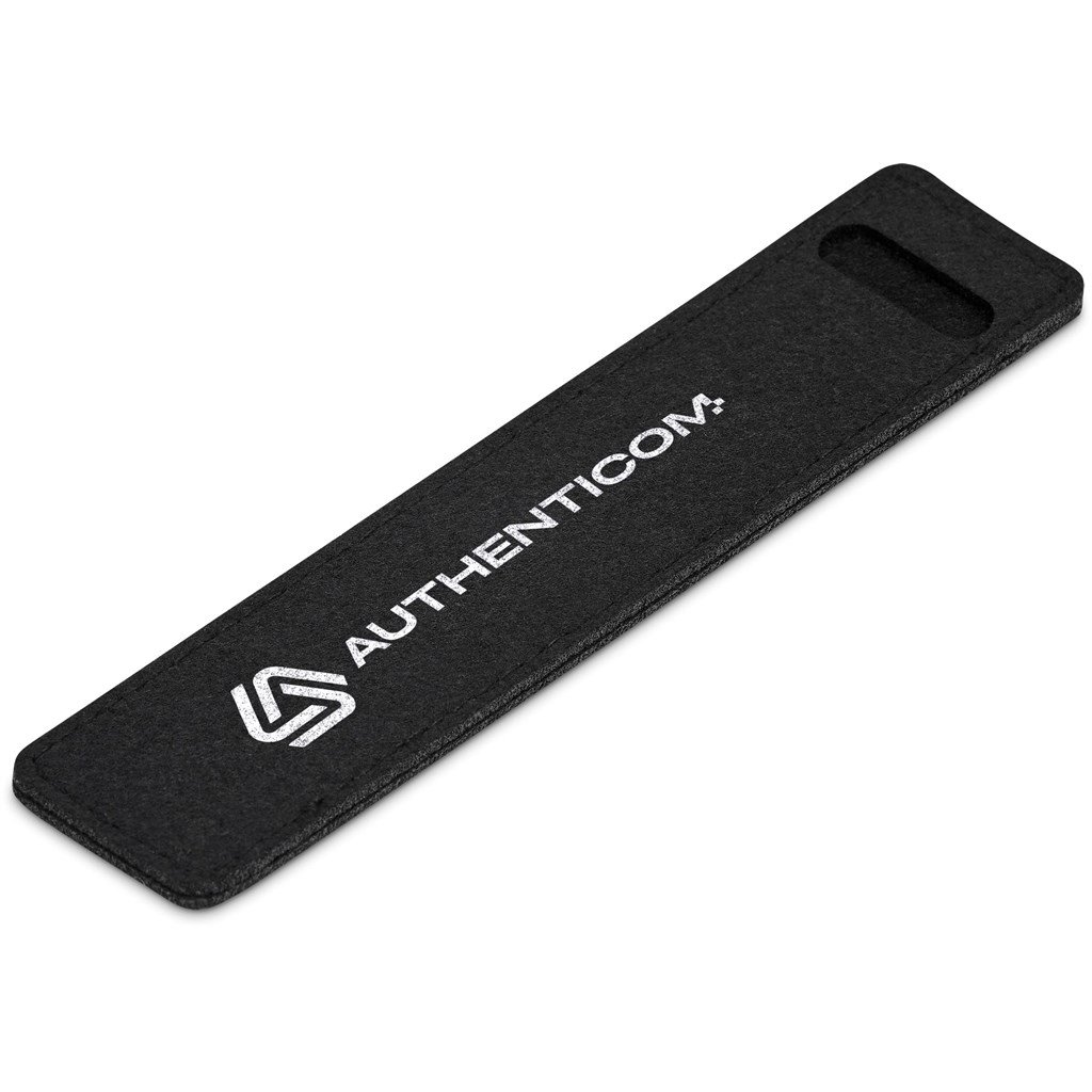 Hailey Ball Pen In Felt Pouch - Image 2
