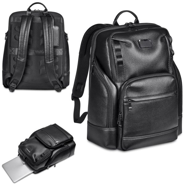 Alex Varga Portofino Leather Laptop Bag - Image 4