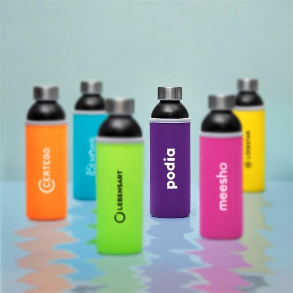 Kooshty Nostro Recycled Aluminium Water Bottle - 650ml - Image 3