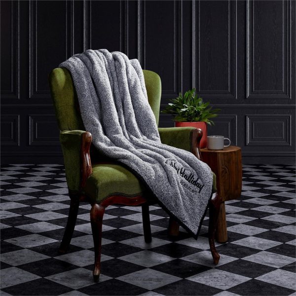 Serendipio Tranquil Sherpa Fleece Blanket - Image 5