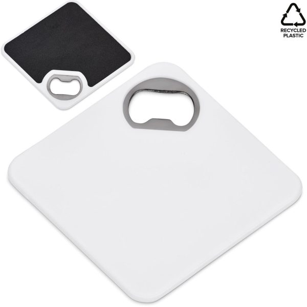 Altitude Sela Recycled Plastic Bottle Opener Coaster - Image 9