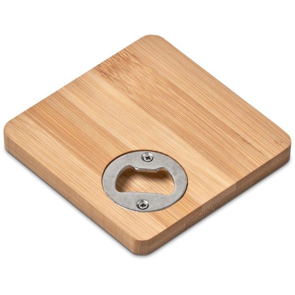 Altitude Drifter Bamboo Bottle Opener Coaster - Image 10