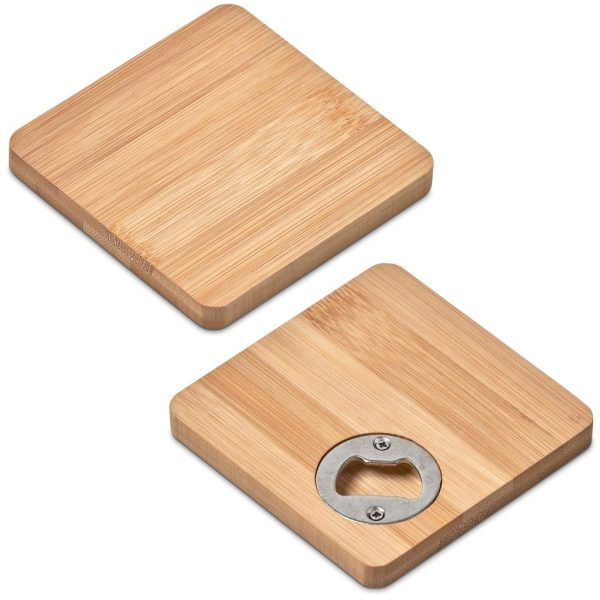 Altitude Drifter Bamboo Bottle Opener Coaster - Image 12