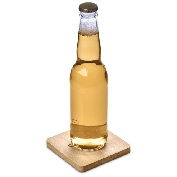 Altitude Drifter Bamboo Bottle Opener Coaster - Image 4