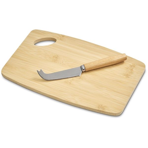 Okiyo Edamu Bamboo Cheese Board Set - Image 2