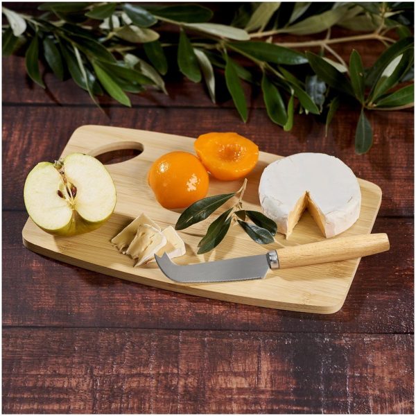 Okiyo Edamu Bamboo Cheese Board Set - Image 8