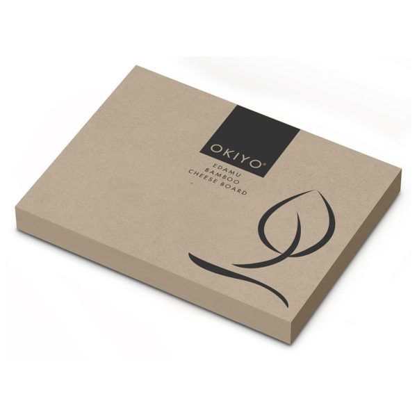 Okiyo Edamu Bamboo Cheese Board Set - Image 3