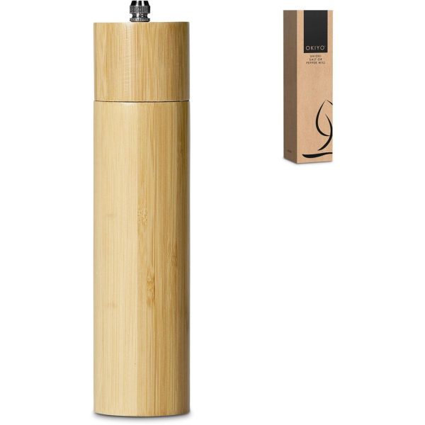 Okiyo Shioki Bamboo Salt or Pepper Mill - Image 4