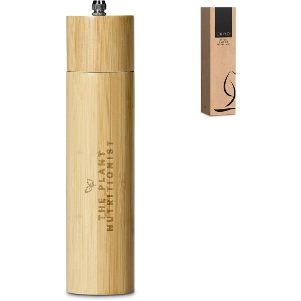 Okiyo Shioki Bamboo Salt or Pepper Mill - Image 11