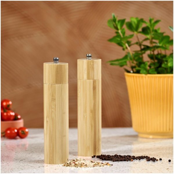 Okiyo Shioki Bamboo Salt or Pepper Mill - Image 17