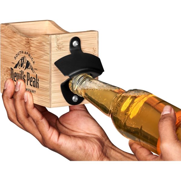Okiyo Kanpai Bamboo Coaster & Bottle Opener Set - Image 20