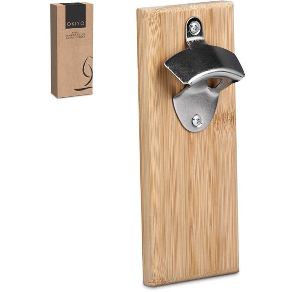 Okiyo Akeru Bamboo Fridge Bottle Opener - Image 21