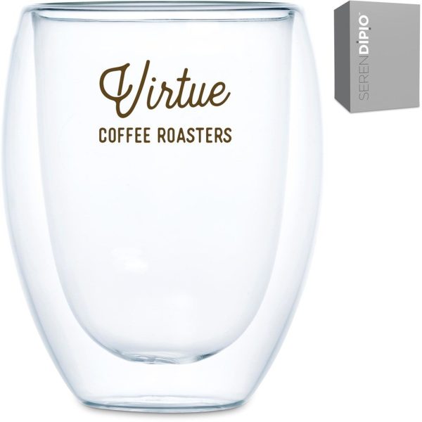 Serendipio Lorenzo Glass Double-Wall Cup - 350ml - Image 10