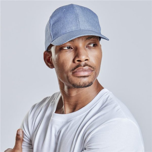 Austin Linen Cap - 6 Panel - Image 2