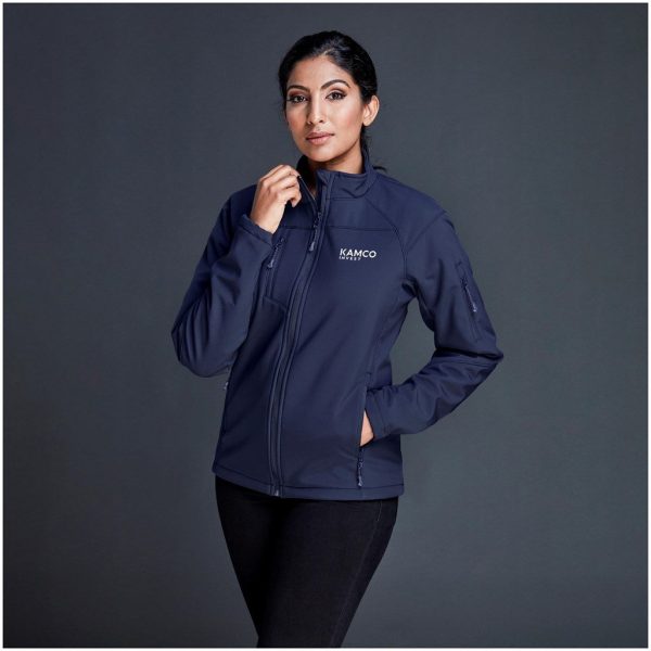 Ladies Alex Varga Elysium Softshell Jacket - Image 3
