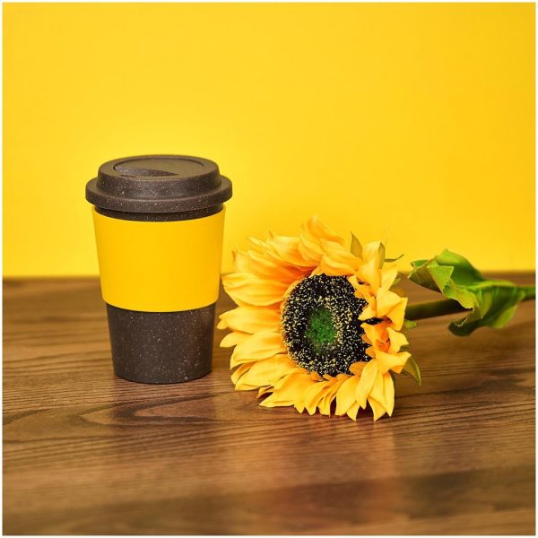 Kooshty Brown Bean Plastic Double-Wall Tumbler – 400ml - Image 7