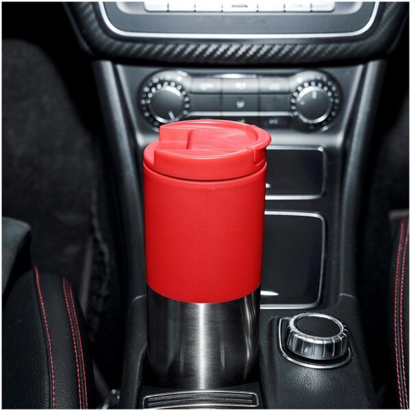 Kooshty Typhoon Stainless Steel & Plastic Double-Wall Tumbler - 450ml - Image 10