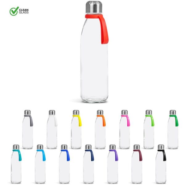 Kooshty Loopy Glass Water Bottle - 650ml - Image 5