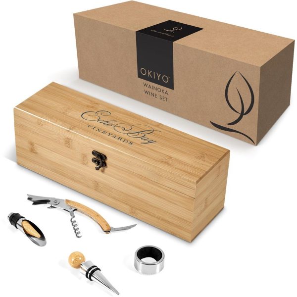 Okiyo Wainoka Bamboo Wine Set - Image 6
