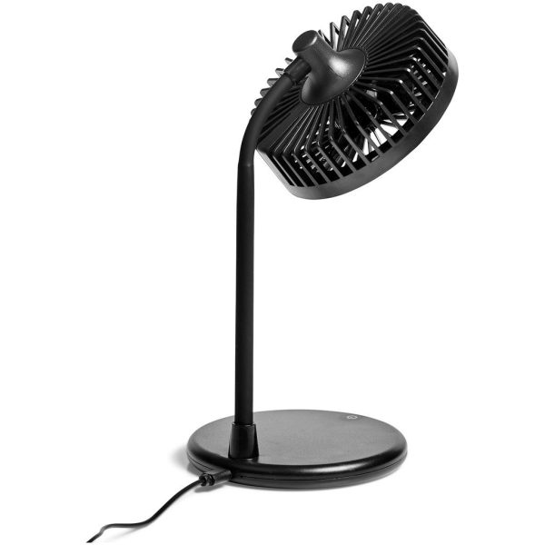 Light Breeze LED Ring Light Desk Fan - Image 5