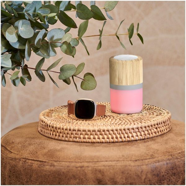 Okiyo Heiwa Bamboo Bluetooth Speaker & Night Light - Image 11
