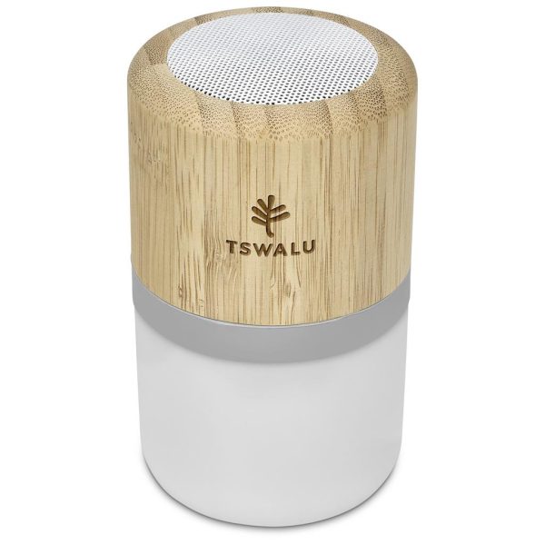 Okiyo Heiwa Bamboo Bluetooth Speaker & Night Light - Image 3
