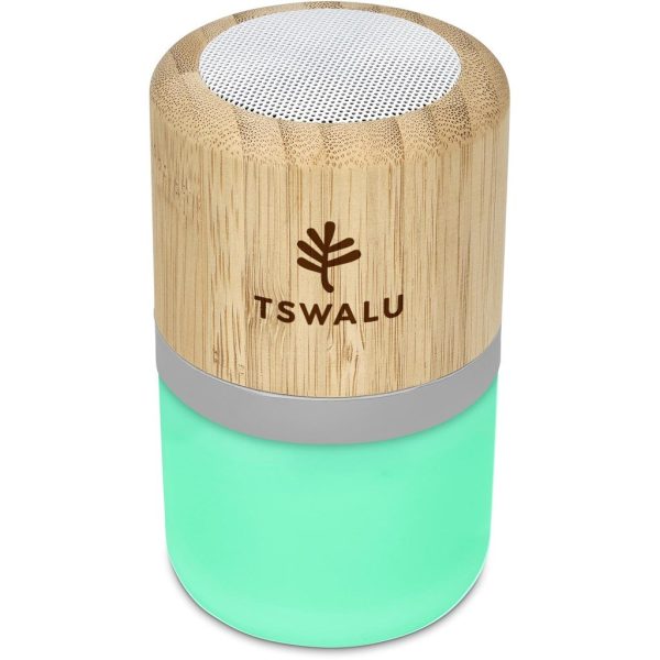 Okiyo Heiwa Bamboo Bluetooth Speaker & Night Light - Image 4