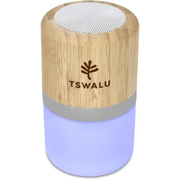 Okiyo Heiwa Bamboo Bluetooth Speaker & Night Light - Image 12