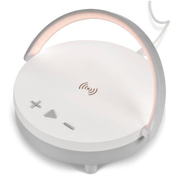 Swiss Cougar Anchorage Bluetooth Speaker, Wireless Charger & Night Light - Image 2